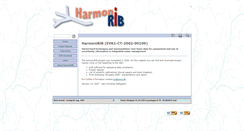 Desktop Screenshot of harmonirib.geus.info
